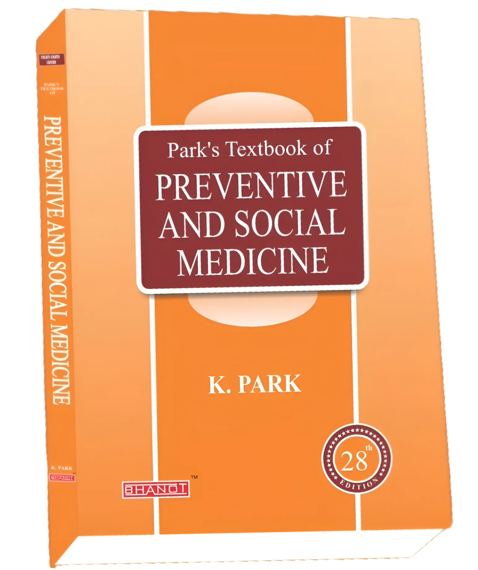 Parks Textbook of Preventive and Social Medicine 28th Edition 2025 (Original Books)
