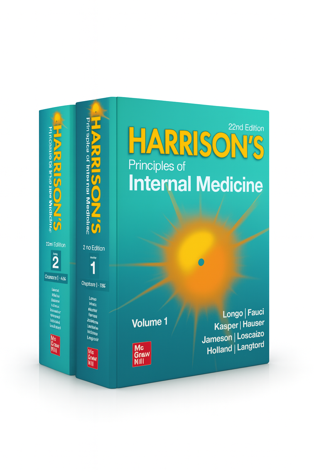 Harrison's Principles of Internal Medicine 22nd Edition 2025 (Volume 1 & 2) by Jameson