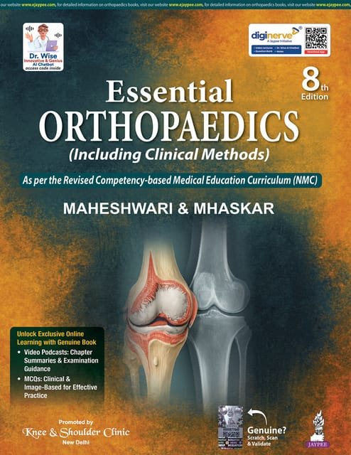 Essential Orthopaedics 8th Edition 2026 By Maheshwari & Mhaskar