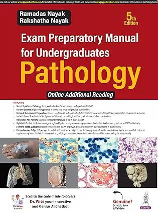 Exam Preparatory Manual for Undergraduates Pathology 5th Edition 2024 By Ramadas Nayak